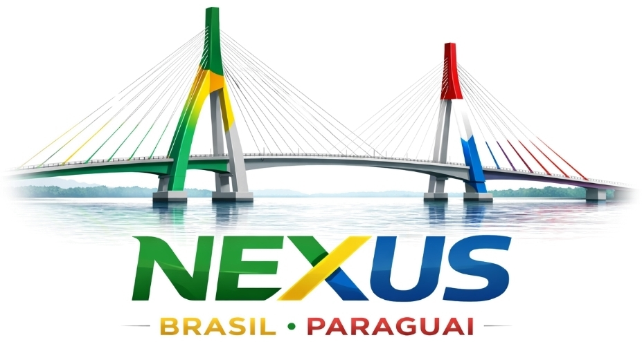 Logo oficial da Nexus Brasil Paraguai: ponte entre o Brasil e o Paraguai